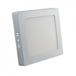 Plafon sobrepuesto panel cuadrado LED 18W IP20 3 temperaturas de color en 1