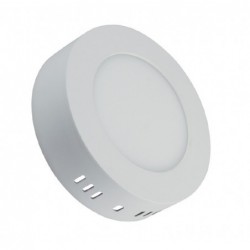 Plafon sobrepuesto panel redondo LED 24W IP20 3 temperaturas de color en 1