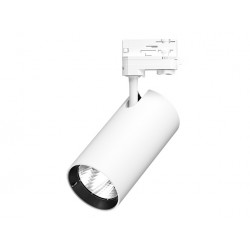 Foco a riel trifasico LED POLAROID 20W/14W Blanco 3 temperaturas de color en 1(LED Integrado)