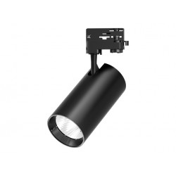 Foco a riel trifasico LED POLAROID 20W/14W Negro 3 temperaturas de color en 1(LED Integrado)