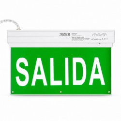 Señaletica de emergencia LED Sin Logo 4W 15LEDS PRO (Logos fondo verde se venden por separado)
